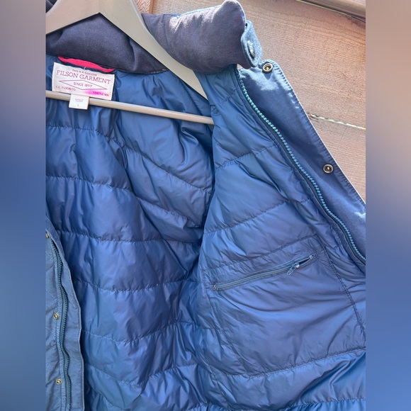 Filson Down Jacket - Large - Blue/Navy - Picture 3 of 14